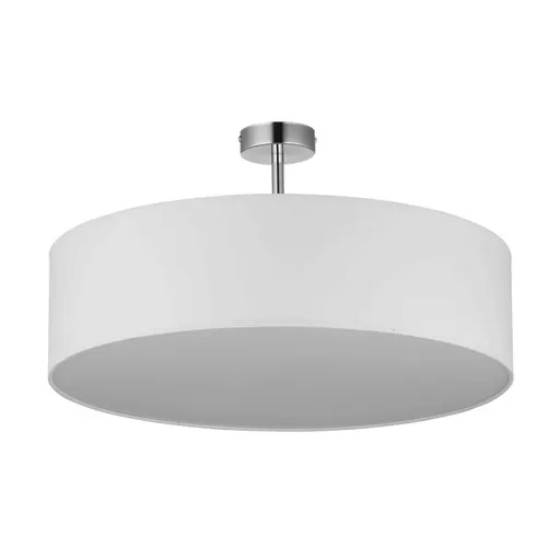 Rondo semi-flush ceiling light, white Ø 60 cm