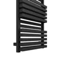 Terma Quadrus 835W Metallic black Towel warmer (H)1185mm (W)450mm