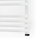 Terma Alex 400W White Towel warmer (H)760mm (W)500mm