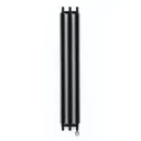 Terma Ribbon VE heban black electric radiator 1800 x 290 with MOA Blue element - black