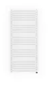 Terma Alex 600W White Towel warmer (H)1140mm (W)500mm