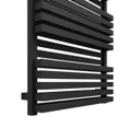 Terma Quadrus 708W Metallic black Towel warmer (H)870mm (W)600mm