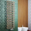 Terma Swale Heated Towel Rail - Bright Copper 1244 x 465mm
