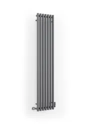 Terma Rolo room Horizontal or vertical Designer Radiator, Modern Grey (W)370mm (H)1800mm