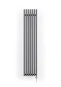 Terma Rolo room Vertical Electric designer Radiator, Modern grey (W)370mm (H)1800mm