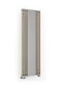 Terma Rolo mirror Vertical Designer Radiator, Quartz Mocha (W)590mm (H)1800mm