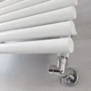 Terma Rolo towel White Towel warmer (H)1085mm (W)520mm