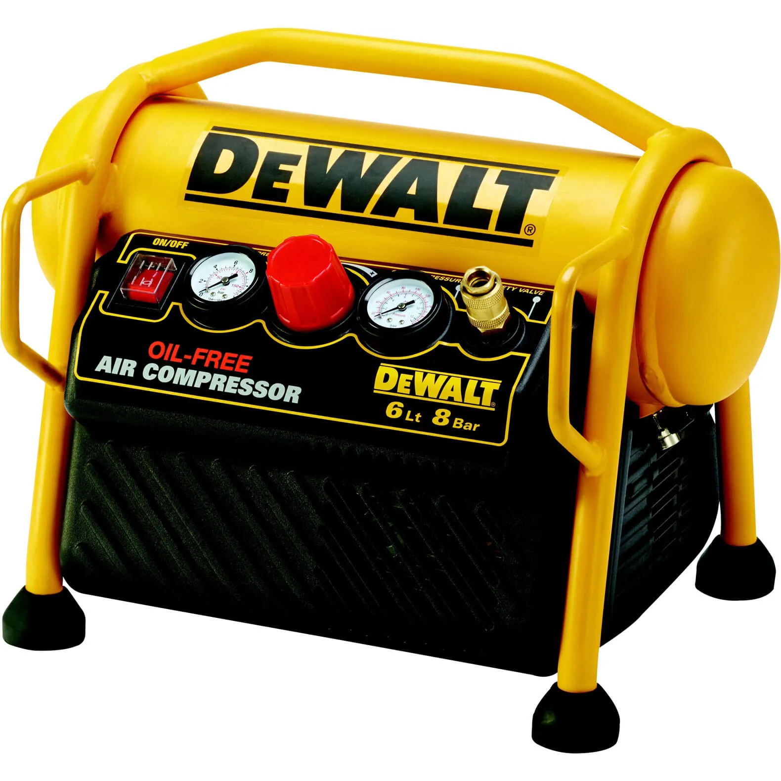 DeWalt DPC6MR Mini Roll Cage Air Compressor - 240v