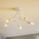 Oxford ceiling light 5-bulb white