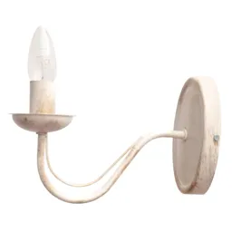 Malbo wall light in white, 1-bulb
