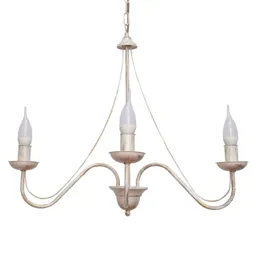 Malbo chandelier, 3-bulb in white