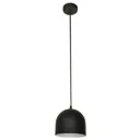 Madison pendant light, one-bulb, black