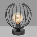 Cumera table lamp, cage lampshade, Ø 24 cm