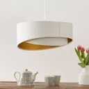Chloe two-tone hanging light with a layered look