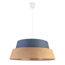 Galaxy Soft Nature hanging light, blue/brown