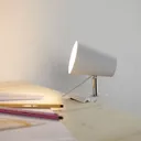 White Clampspots clip-on light in a modern look