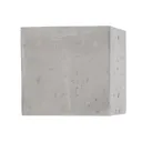 Ara ceiling light as a concrete cube