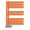 Terma Warp S Heated Towel Rail Matt Orange 655 x 500mm