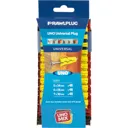 Rawlplug Multicolour Plastic Wall plug, Pack of 144