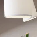 Corralee downlight, white, 2-bulb