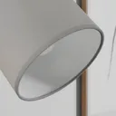 Corralee wall spotlight, grey, 1-bulb