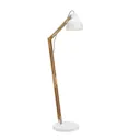 Skansen floor lamp, adjustable, white