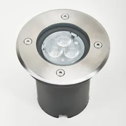 LED recessed floor light Ava, IP67, round