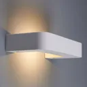 Isra Halogen Wall Light U-Shaped Plaster