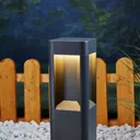 Aluminium LED pillar light Annika, 50 cm