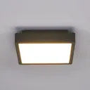 Angular LED outdoor ceiling light Talea