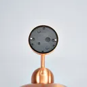 Camila wall light for outdoors, copper-coloured
