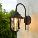 Meret Outside Wall Light Rust-Coloured