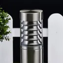 Enja Stainless Steel Pillar Lamp with Fins