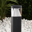 Milou Dark Grey LED Pillar Lamp
