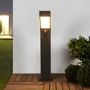 Lennik LED pillar light with motion detector