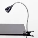 Rabea LED clip-on light in Black