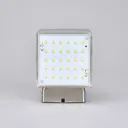 Stainless steel LED outdoor wall light Lydia