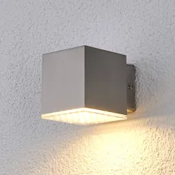 Stainless steel LED outdoor wall light Lydia