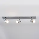 Dejan 3-bulb bathroom ceiling light