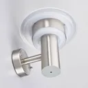 LED stainless steel outdoor wall light Lillie