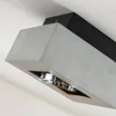 Aluminium LED ceiling light Vince