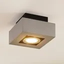 Aluminium LED ceiling light Vince