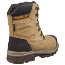 Caterpillar Mens Premier Waterproof Safety Boots - Honey, Size 7