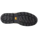 Caterpillar Mens Parker Safety Boots - Beige, Size 10