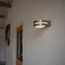 Fancy LED outdoor wall light, stainless steel