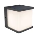 Doblo LED solar wall light with a motion detector