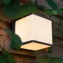 Doblo LED outdoor wall light, height 15 cm