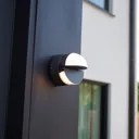 Eklips LED wall light, two-bulb