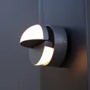 Eklips LED wall light, two-bulb