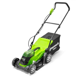 Greenworks G40LM35 40v Cordless Rotary Lawnmower 350mm - 1 x 2ah Li-ion, Charger